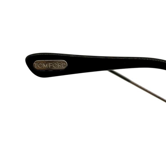 Tom Ford Zeila Cat Eye Silver Sunglasses Womens TF654 Rhodium Black main image 14